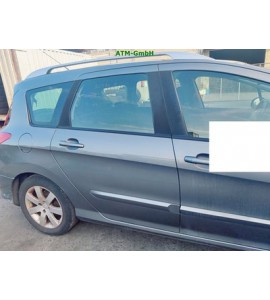 Tür hinten rechts Peugeot 308 SW Farbcode KTQ KTQC Moondust Grau Metallic