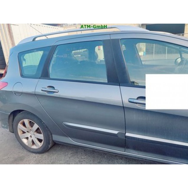 Tür hinten rechts Peugeot 308 SW Farbcode KTQ KTQC Moondust Grau Metallic