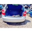 Stoßstange hinten Skoda Fabia 2 II Farbcode LA7W Reflexsilber Metallic