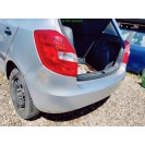 Stoßstange hinten Skoda Fabia 2 II Farbcode LA7W Reflexsilber Metallic