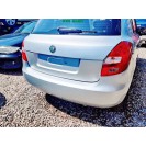 Stoßstange hinten Skoda Fabia 2 II Farbcode LA7W Reflexsilber Metallic