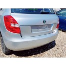 Stoßstange hinten Skoda Fabia 2 II Farbcode LA7W Reflexsilber Metallic