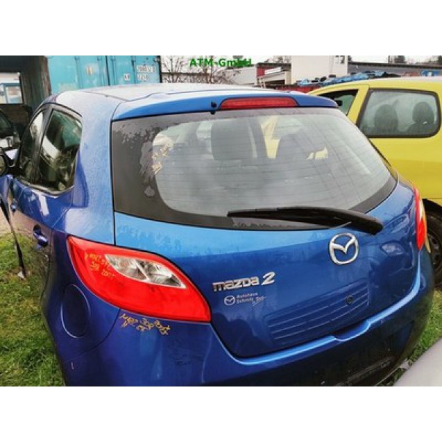 Heckklappe Mazda 2 II 5 türig Farbe Blau