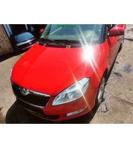 Motorhaube Skoda Fabia 2 II Farbcode LF3K 8T8T Farbe Corridarot Rot