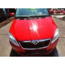 Motorhaube Skoda Fabia 2 II Farbcode LF3K 8T8T Farbe Corridarot Rot