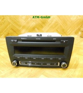 Autoradio CD MP3 Player Skoda Octavia 2 II 1Z0035161F Blaupunkt