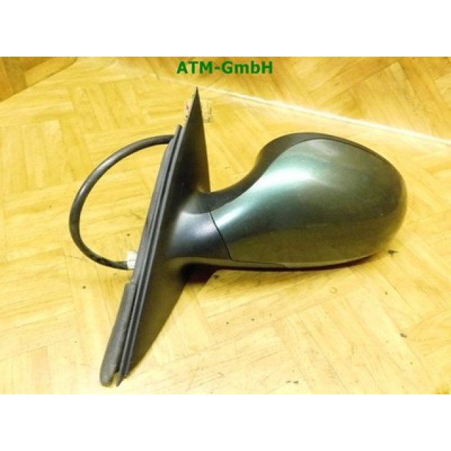 Seitenspiegel links Seat Ibiza 3 Fahrerseite Farbcode LS6N Verde Fresno Metallic